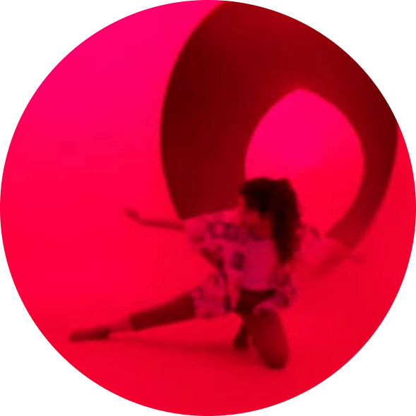 Lesly Avendaño dancing in the Colourscape (2024)